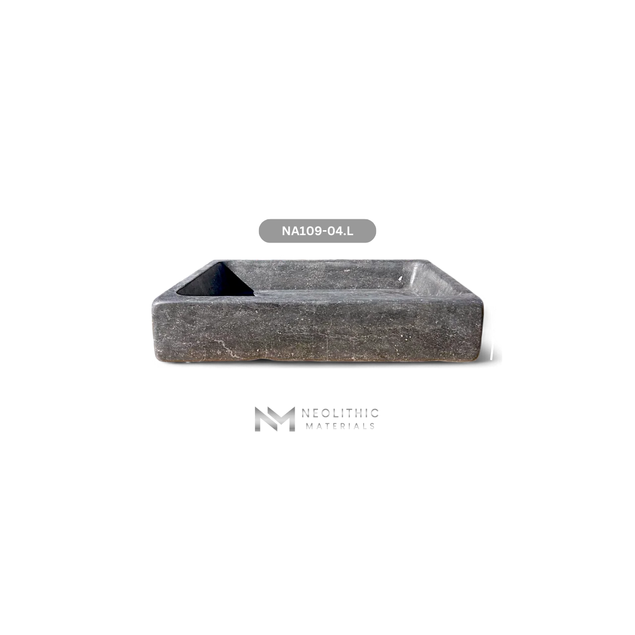 Antique Belgian Dark Bluestone Sink - Image 5